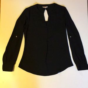 Candies .Black Long-sleeve Shirt.